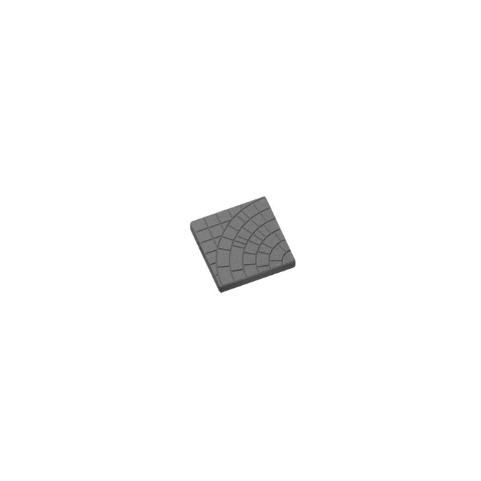 Квадратная тротуарная плитка 40x40x5 солнышко